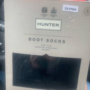 New in Box Black Short Hunter Boot Socks